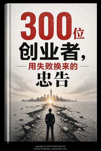 300位私营公司创业者的失败教训