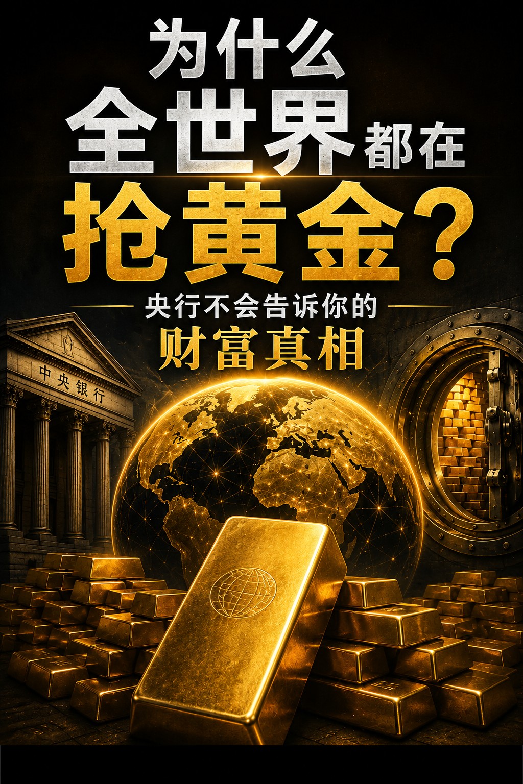 为什么全世界都在抢黄金？央行不会告诉你的财富真相